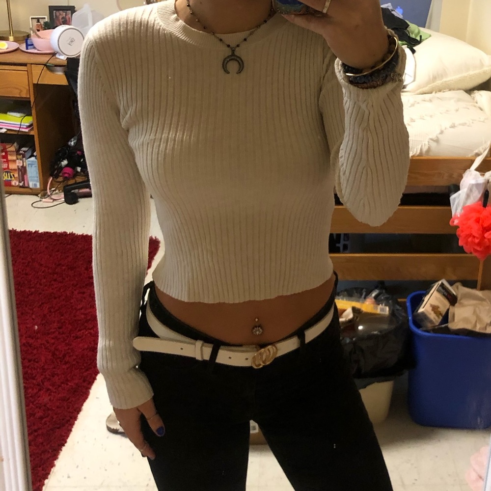 white long sleeve